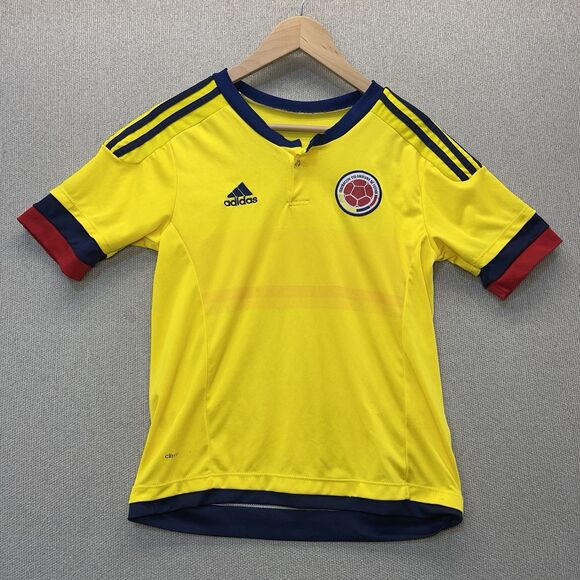 Adidas Columbia Home Jersey Football Futbol Soccer Jersey 2015/2016 Youth Medium - Picture 9 of 10